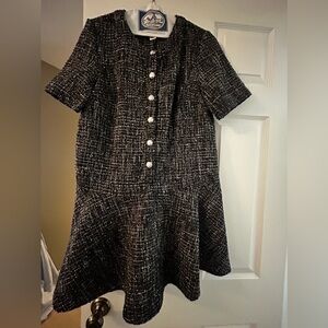 H&M tweed mini dress